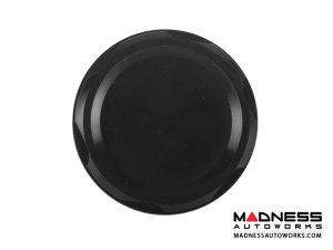 FIAT 500 Oil Cap - SILA Concepts - Black Anodized Billet 